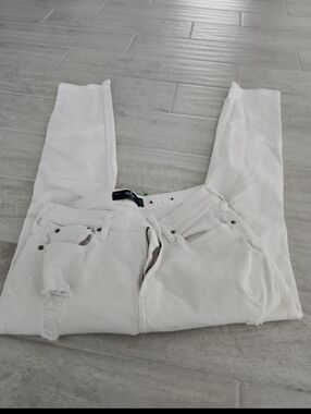 🐻 Hollister White Skinny Jeans